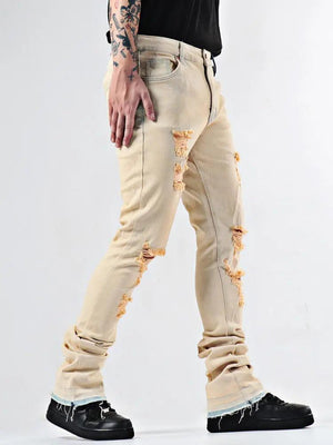 Elastic Youth Flare Jeans - MRC STORE