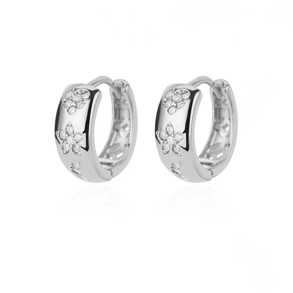 Elegant Minimalist Love Design Zircon Earrings My Store  12.65