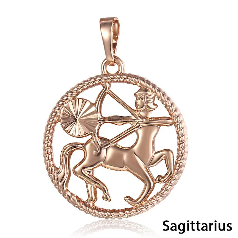 Twelve Zodiac Alloy Pendants My Store  9.49