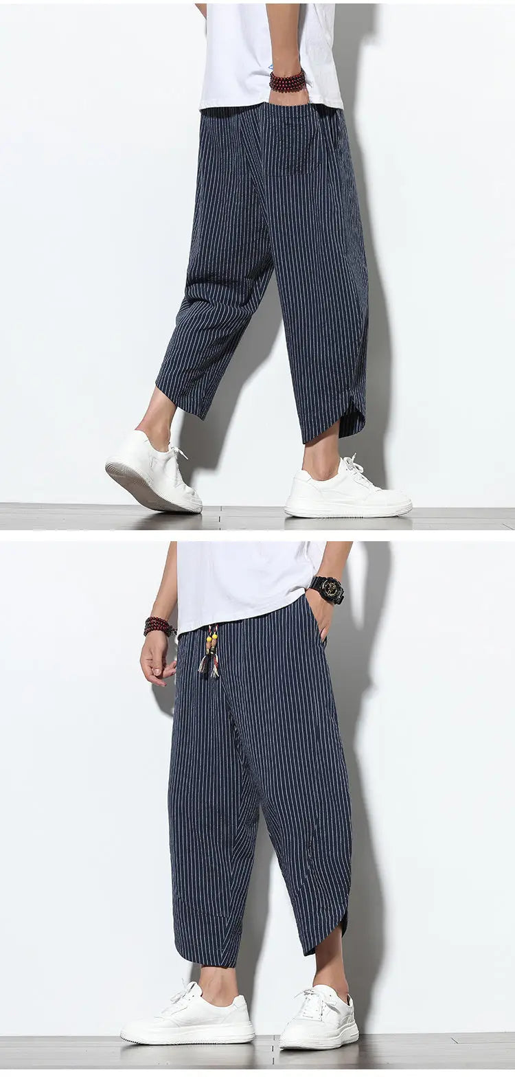 Chinese Style Cotton Linen Harem Pants My Store 