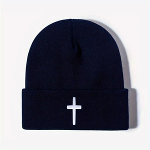 Embroidered Knit Cap My Store 