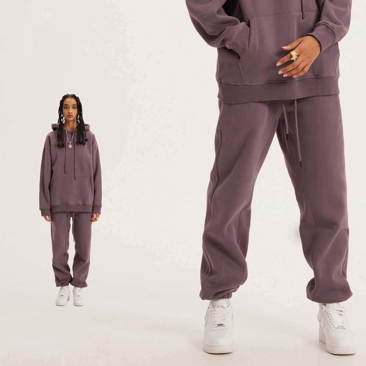 Men’s Velvet Sweatpants - Ankle Banded Pants My Store 