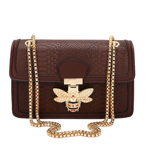 Trendy Retro Chain Messenger Bag My Store 