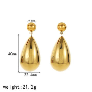 18K Gold Drop Earrings - MRC STOREEarringMy Store18K Gold Drop Earrings - MRC STOREMRC STORECJST209791301AZTE6954 G18K