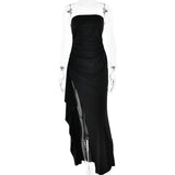 Pleated Long Summer Dress - MRC STORE