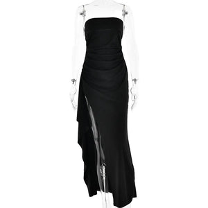 Pleated Long Summer Dress - MRC STORE