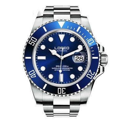 LOREO Water Ghost Automatic Mechanical Men's Watch - Sapphire Crystal & Stainless Steel My Store  78.27