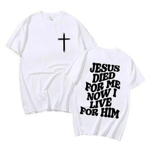 Jesus Letters T-Shirt My Store 