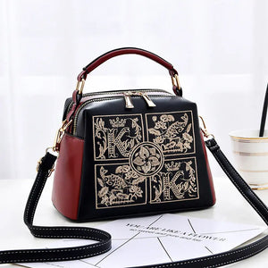 Embroidered Cross body Shoulder Bag My Store 