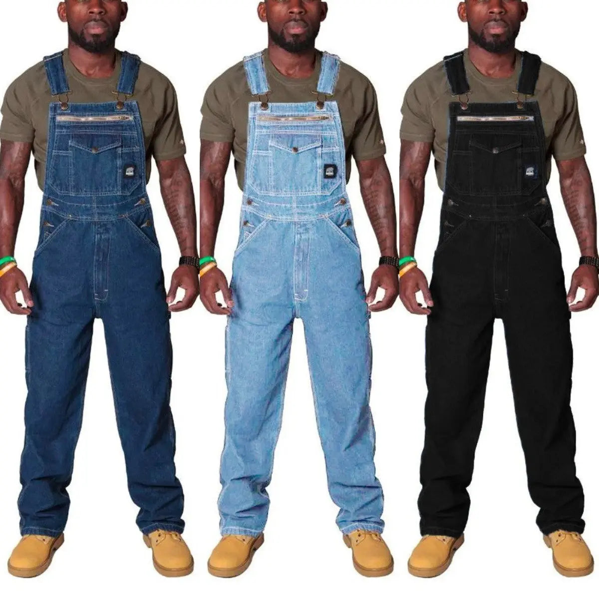 Work jeans With Shoulder Straps My Store 