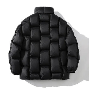 Woven Style Down Jacket My Store 