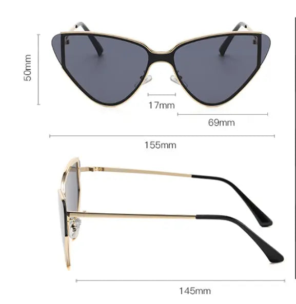 Cat's Eye Retro Sunglasses My Store 