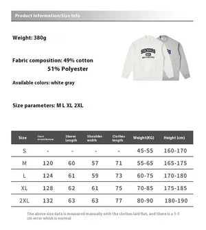 Printed Turtleneck Fleece Sweater - MRC STORE
