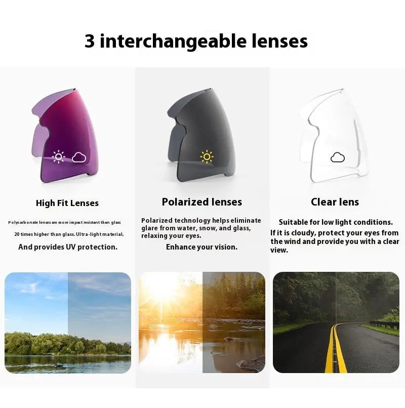 Outdoor Sports Bicycle Glasses UV-Proof My Store 