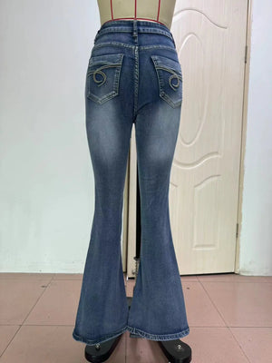 Vintage Embroidered Jeans My Store 