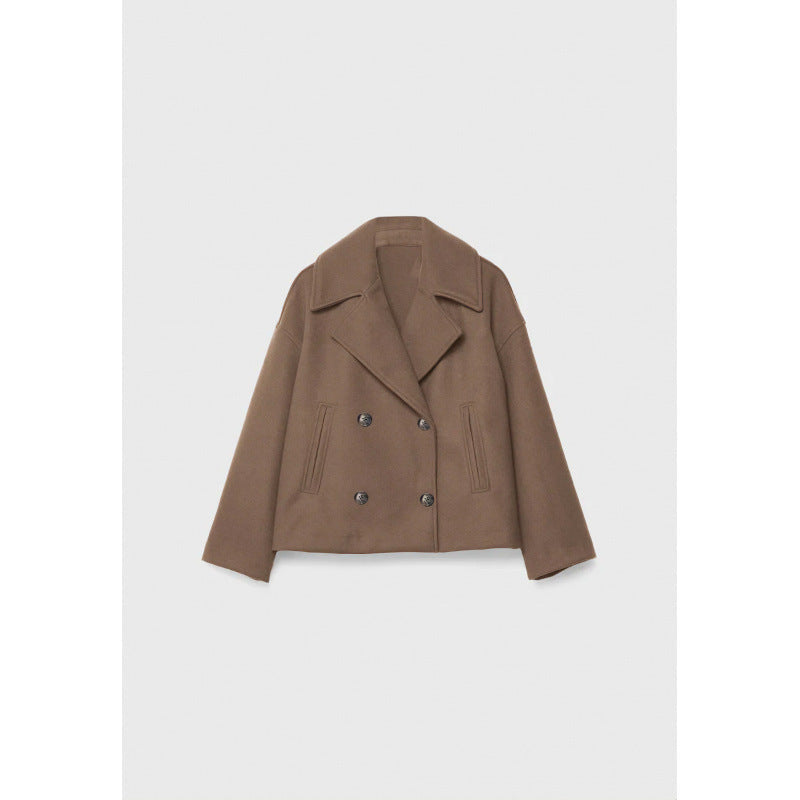 Ins Double-Breasted Lapel Blazer Jacket MRC STORE 
