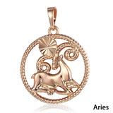 Twelve Zodiac Alloy Pendants My Store  9.49