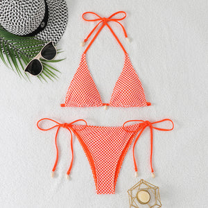 Women’s Strap Three-Point Bikini My Store  35.00
