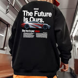 Stylish porsche Racing Car Graphic Sweatshirt - MRC STORE