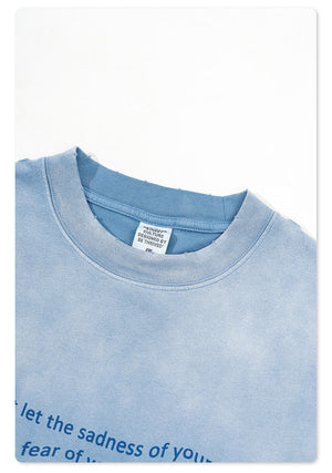 Men’s Retro T-Shirt - Washed Oversized Loose My Store 