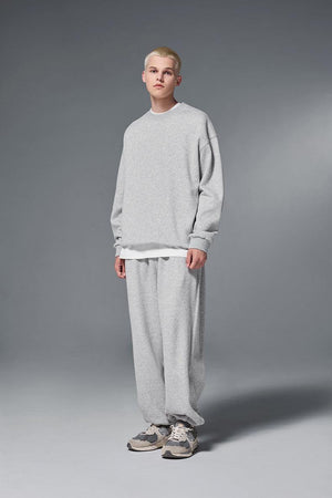Fleece-lined Loose Casual Sweater - MRC STORE