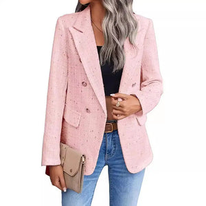 Elegant Tweed Blazer My Store 