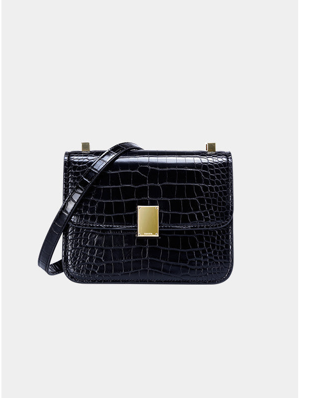 Women’s Crocodile Pattern Tofu Bag My Store  200.00