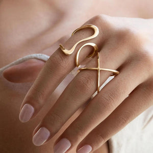 Retro 18K Gold Adjustable Ring My Store  11.22