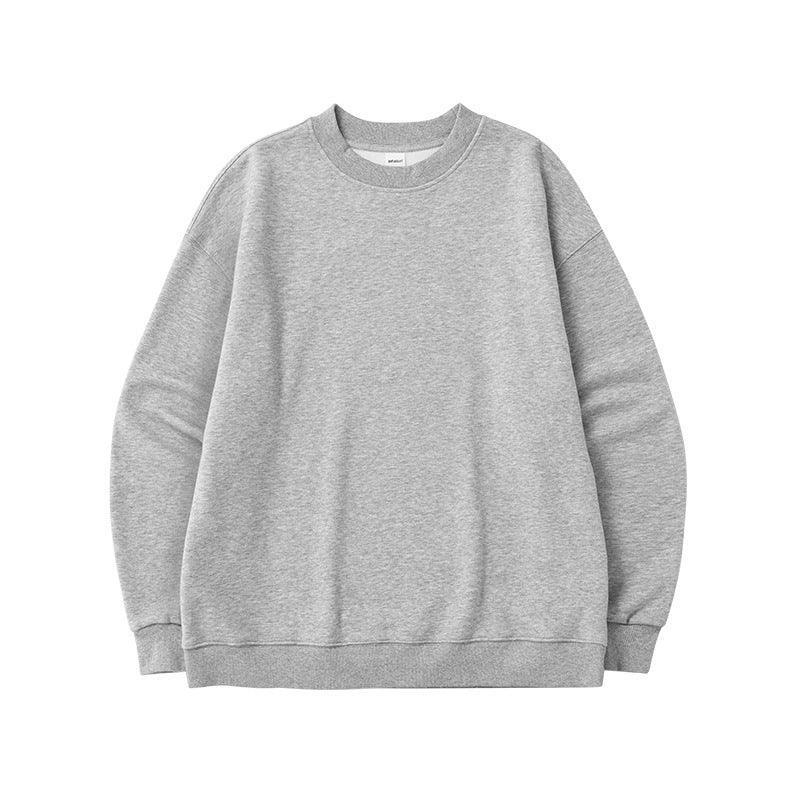 Fleece-lined Loose Casual Sweater - MRC STORE
