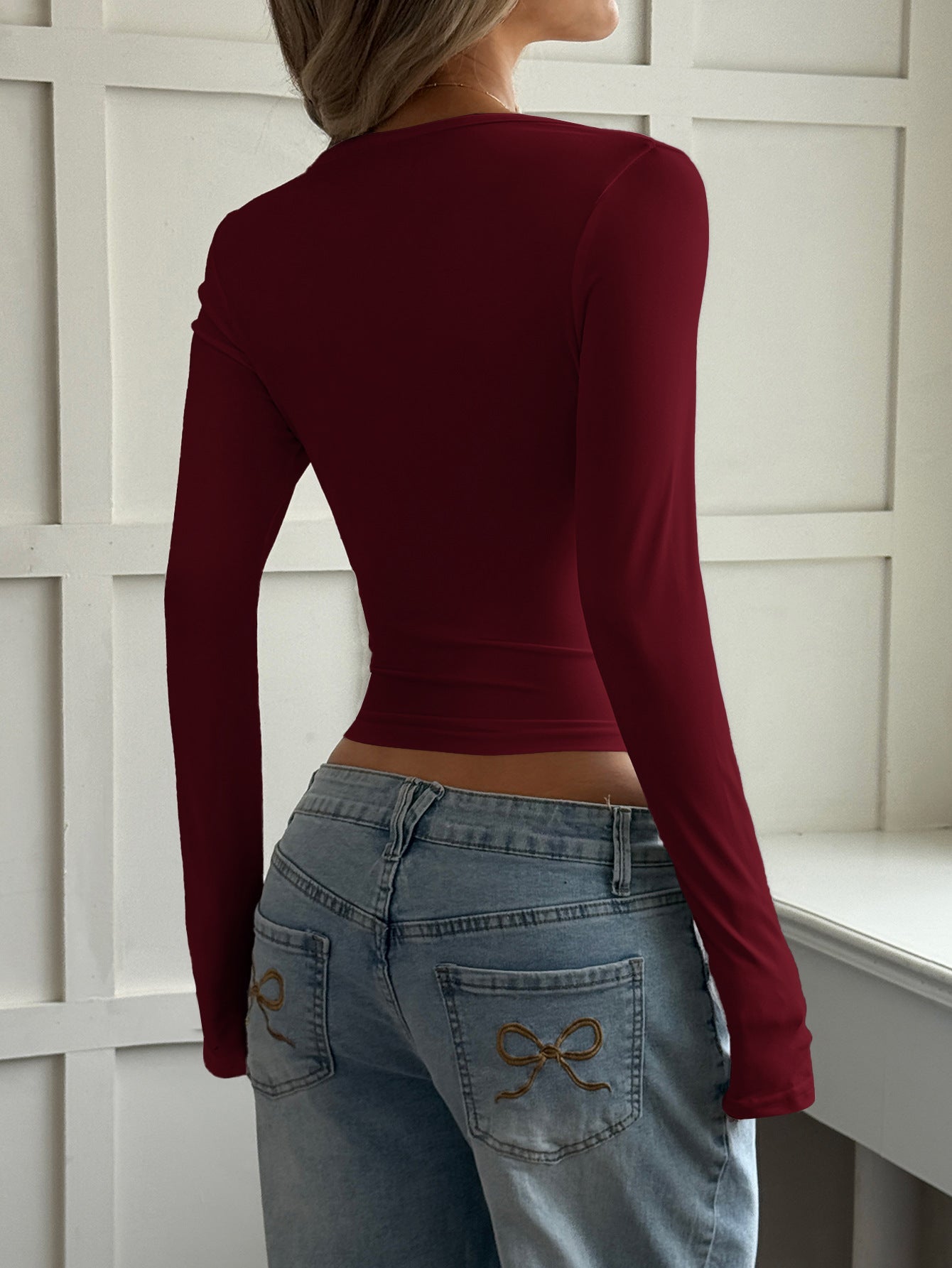 Women’s Vest T-Shirt - Long Sleeve Slim Fit MRC Store 