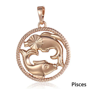 Twelve Zodiac Alloy Pendants My Store  9.49