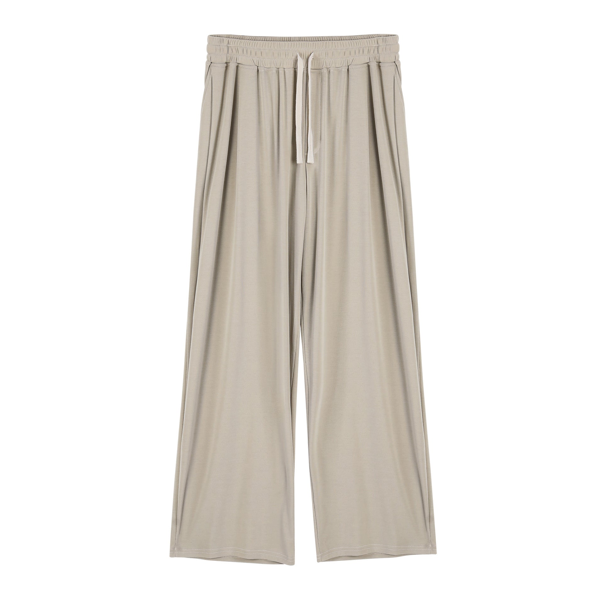 Men’s Wide-Leg Pants - Draping Casual Trousers My Store 