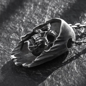 Handmade Silver Skull Pendant My Store 