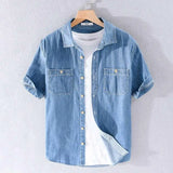 Casual Denim Shirt - MRC STORE