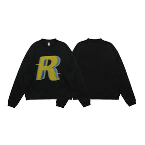 Loose Trendy Round Neck Long Sleeve Sweater MRC STORE 