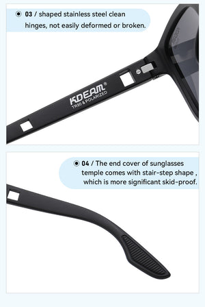 Unisex UV Sunglasses - Outdoor Metal Hinge My Store 