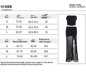 Women’s Tube Top Dress - Mid-Length Set My Store 