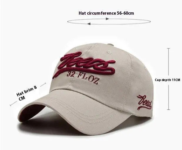 3D Embroidered Hat.