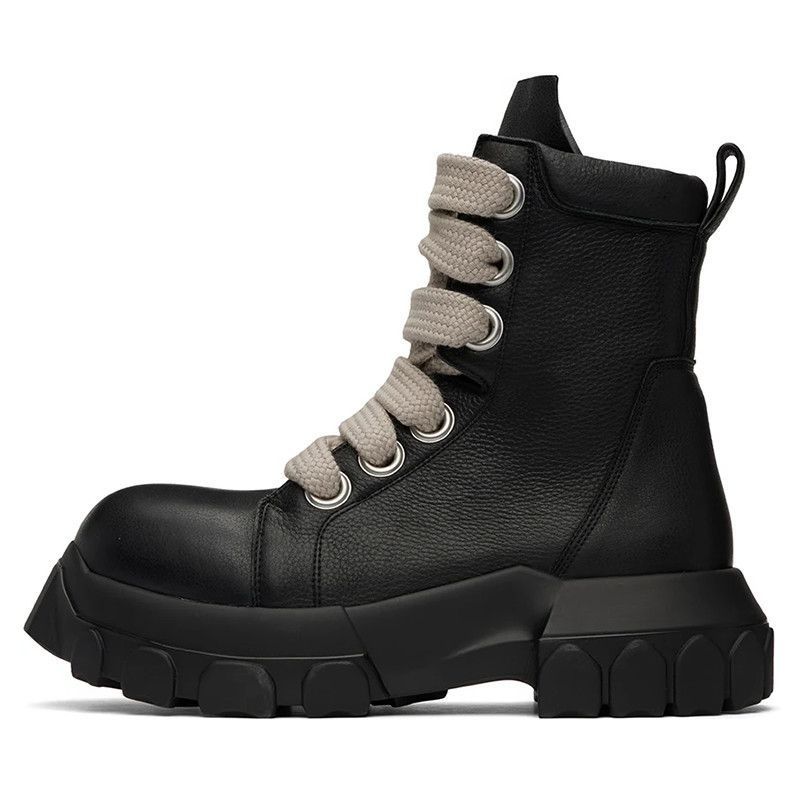 Individual Zipper Leather Boots MRC STORE  120.00