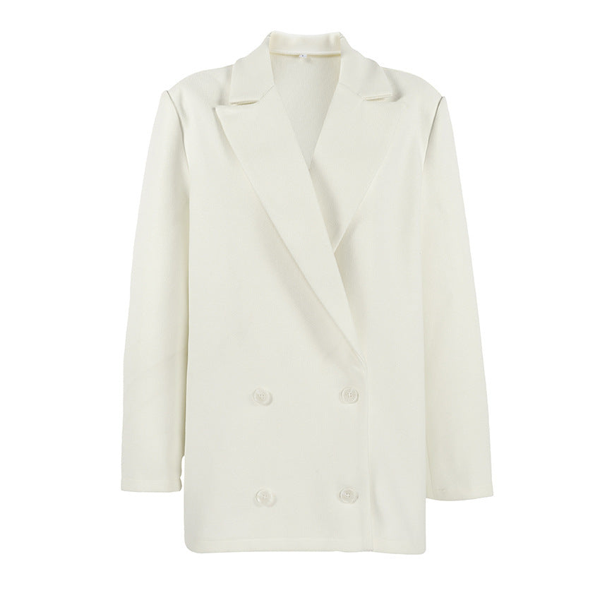 Niche Design Casual White Small Suit Jacket MRC STORE 
