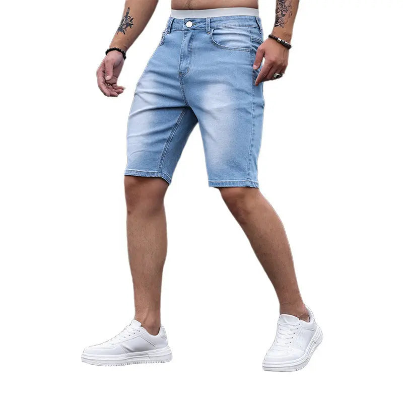 Stretch Denim Shorts My Store  24.43