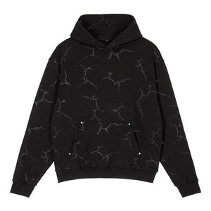 Rivet Lightning Pattern Hoodies My Store  40.79