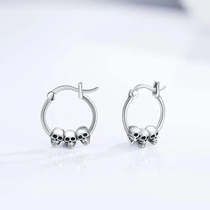 Retro Skull Halloween Earrings My Store 