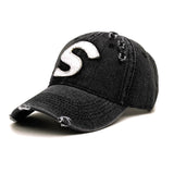 Korean Couple Cap - Soft Top Denim Baseball My Store  19.70