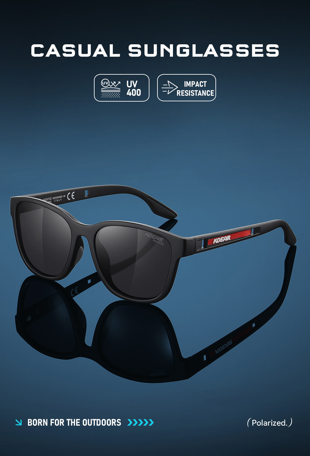 Unisex UV Sunglasses - Outdoor Metal Hinge My Store 