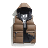 Corduroy Hooded Warm Vest MRC STORE  40.00