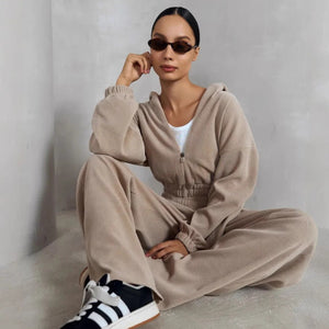 Women’s Cardigan Sweater - Hooded Elastic Fit My Store 