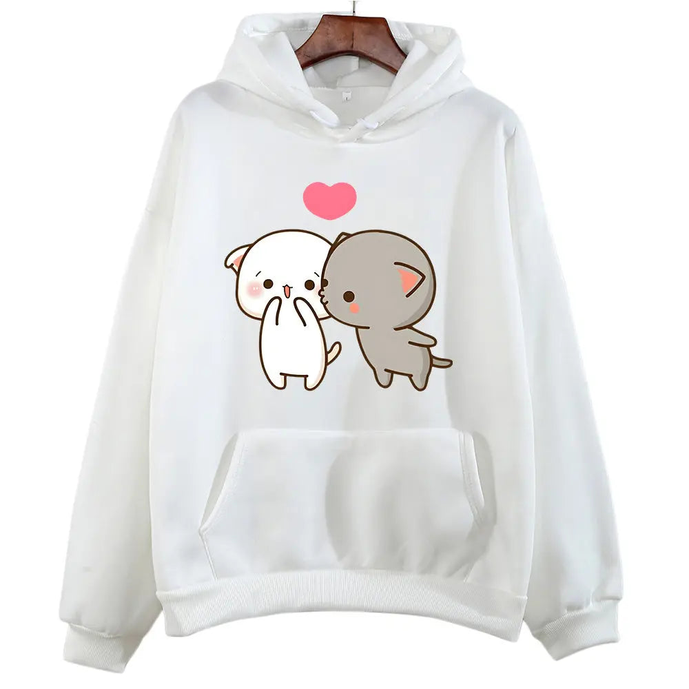 Printed Pocket Drawstring Hoodie My Store  21.28