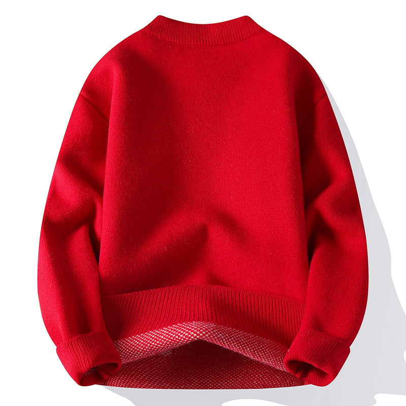 Men's Knitted Long Sleeve Pullover MRC Store 