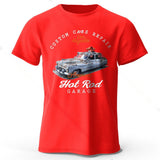 Unisex Car Club T-Shirt - Patch Print Casual My Store  22.24